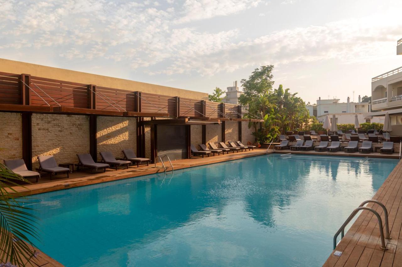 Athineon Hotel Rhodes City Bagian luar foto