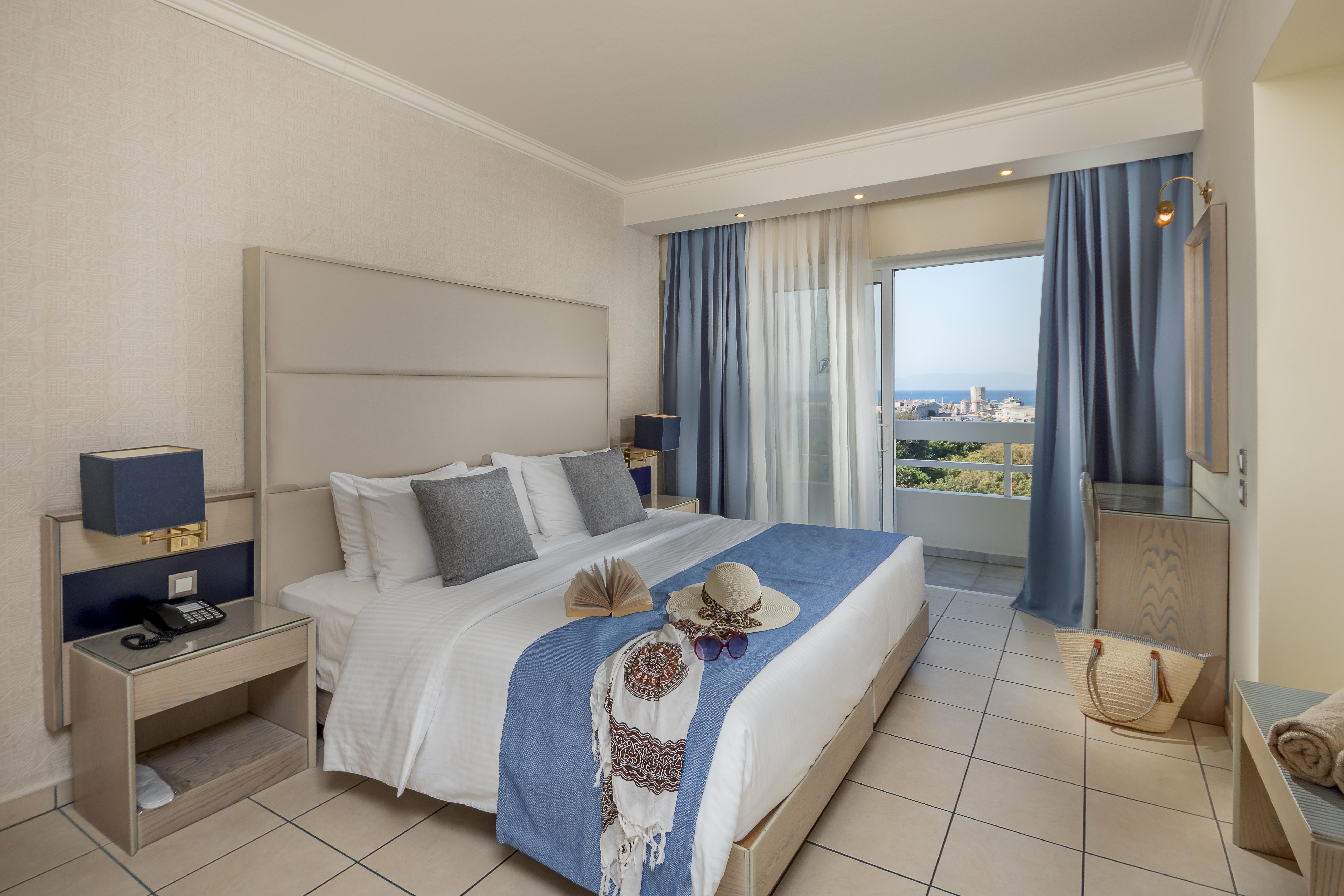 Athineon Hotel Rhodes City Bagian luar foto