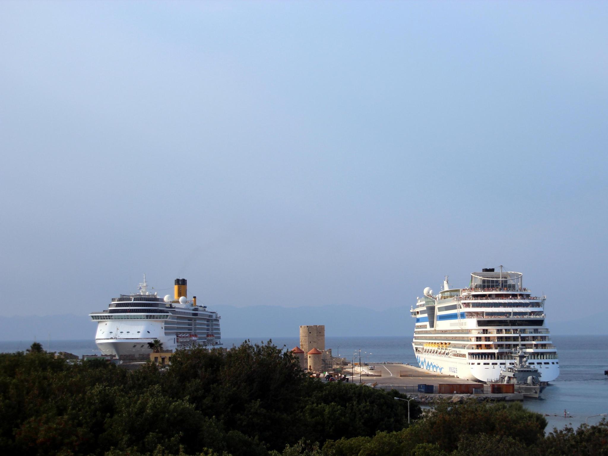 Athineon Hotel Rhodes City Bagian luar foto