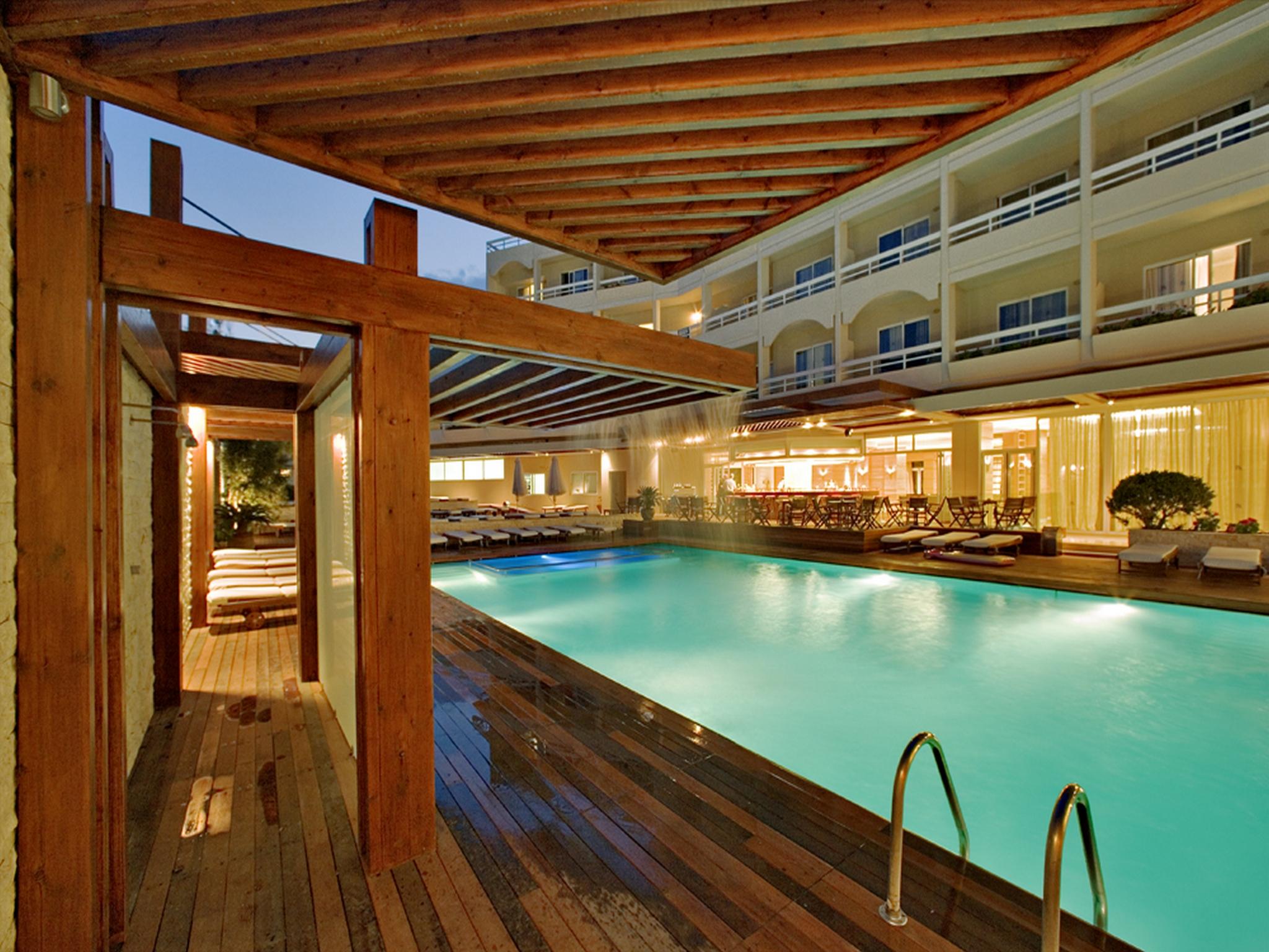 Athineon Hotel Rhodes City Bagian luar foto