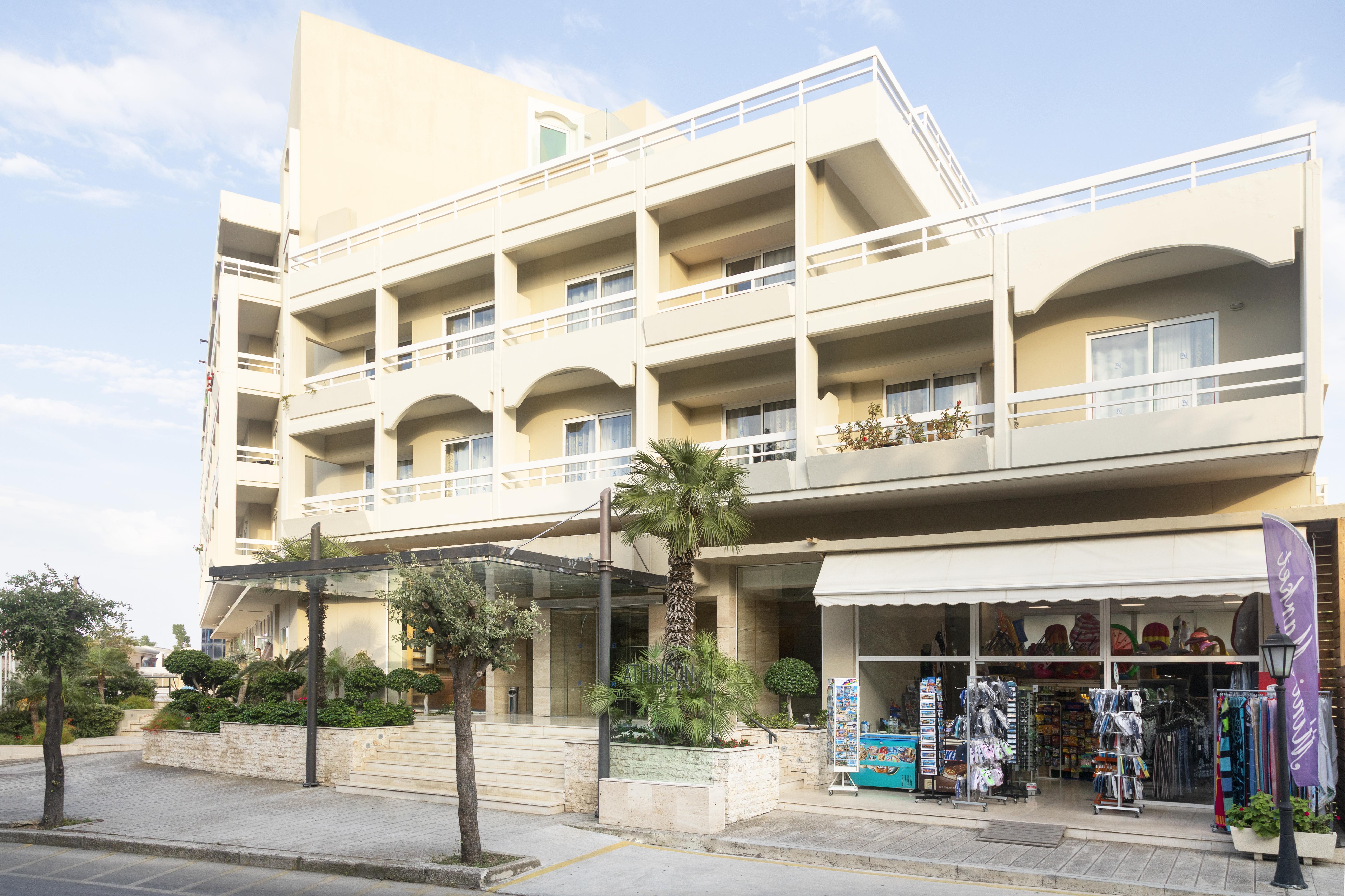 Athineon Hotel Rhodes City Bagian luar foto