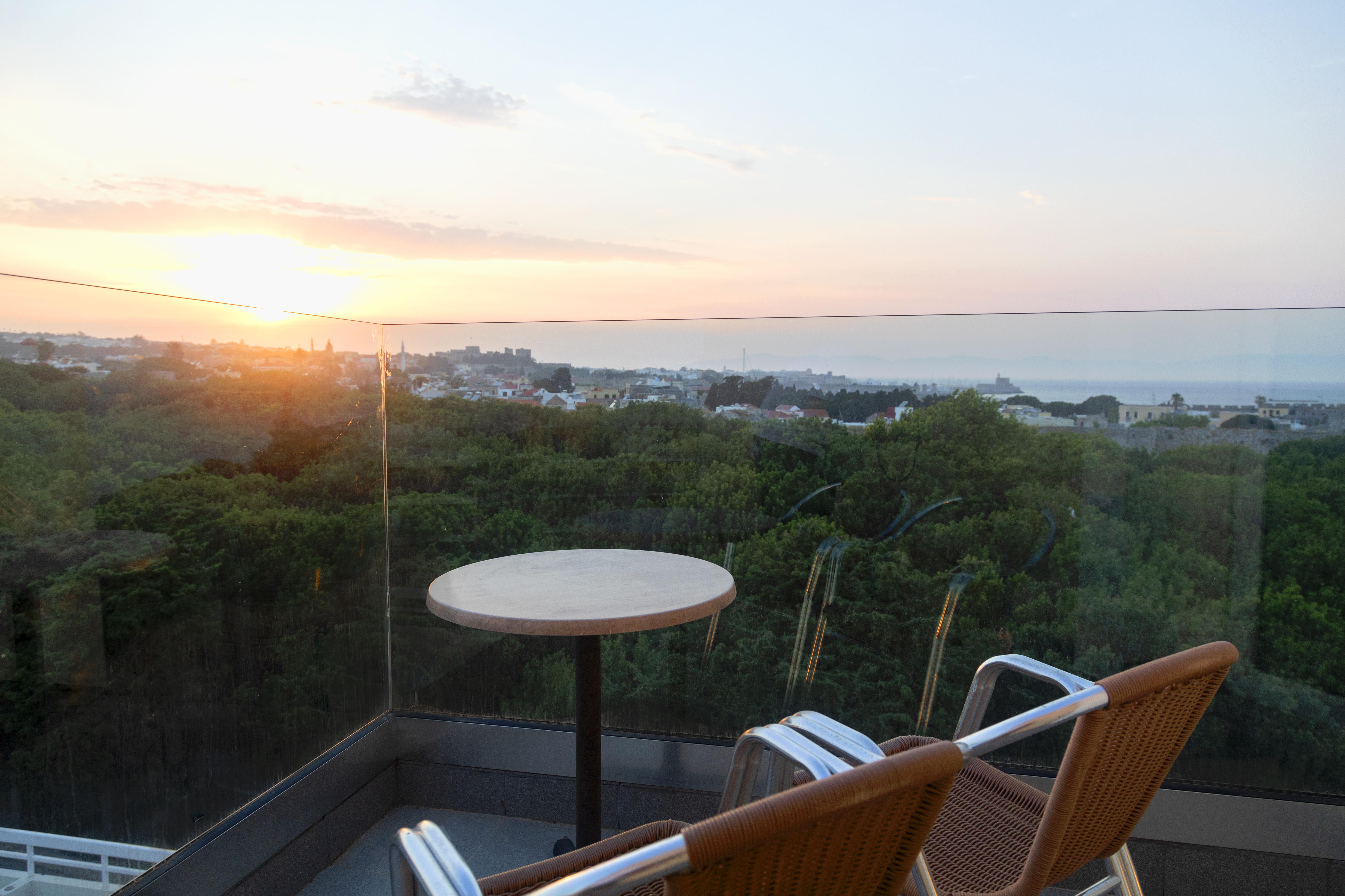Athineon Hotel Rhodes City Bagian luar foto
