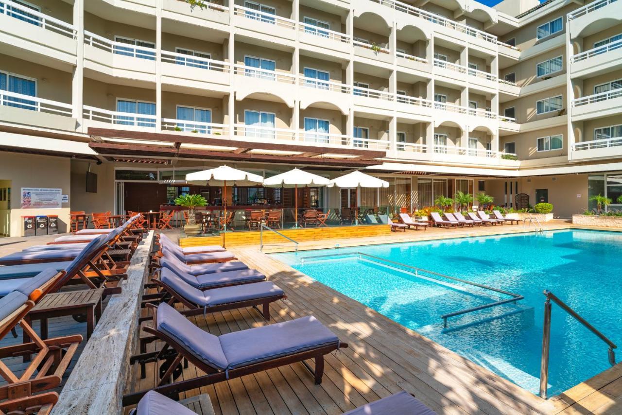 Athineon Hotel Rhodes City Bagian luar foto