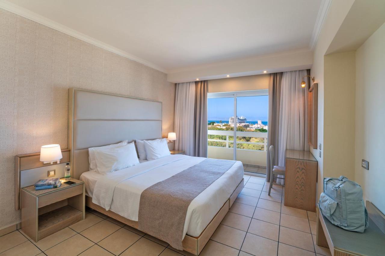 Athineon Hotel Rhodes City Bagian luar foto