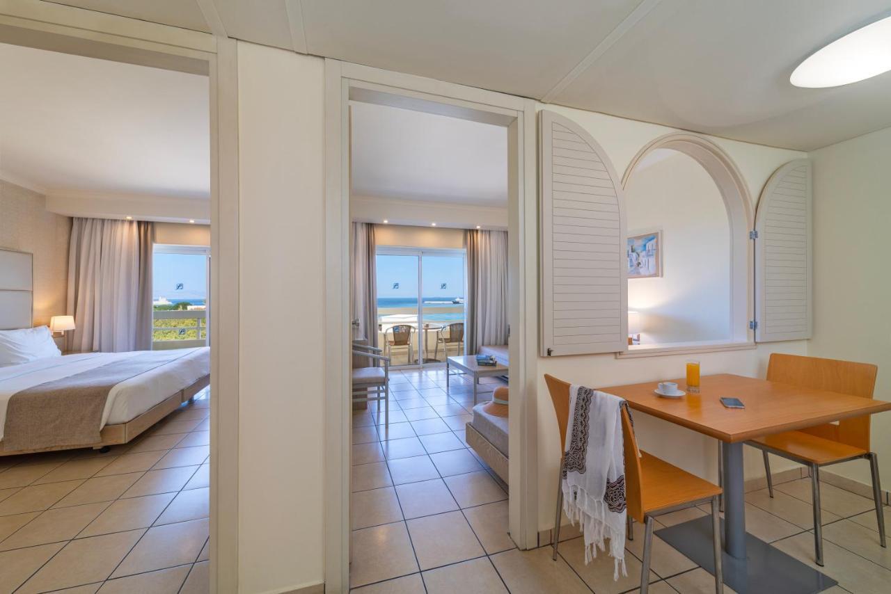 Athineon Hotel Rhodes City Bagian luar foto