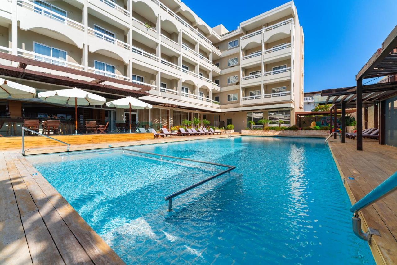Athineon Hotel Rhodes City Bagian luar foto